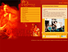 Tablet Screenshot of flamencobeirut.com